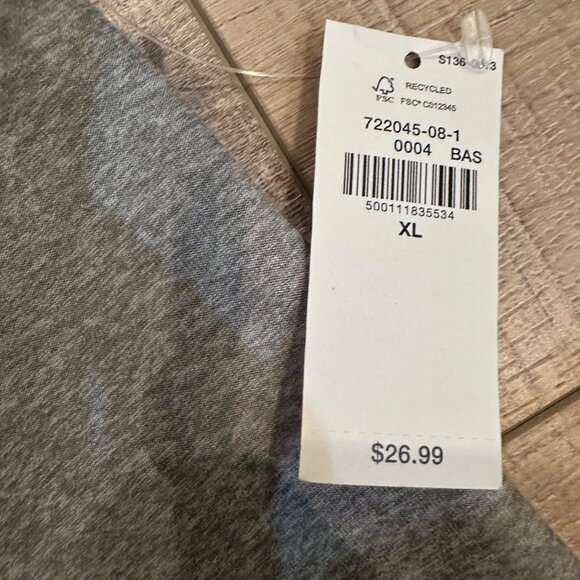 OLD NAVY CLOUD GO DRY LIGHT COMPRESSION LEGGINGS NEW GRAY XL - Picture 8 of 11